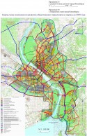 Приложение 20: Карта-схема комплексного развития общественного транспорта на период до 2030 года